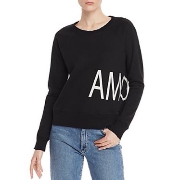 n:PHILANTHROPY Tops - N:Philanthropy Amour distressed sweatshirt